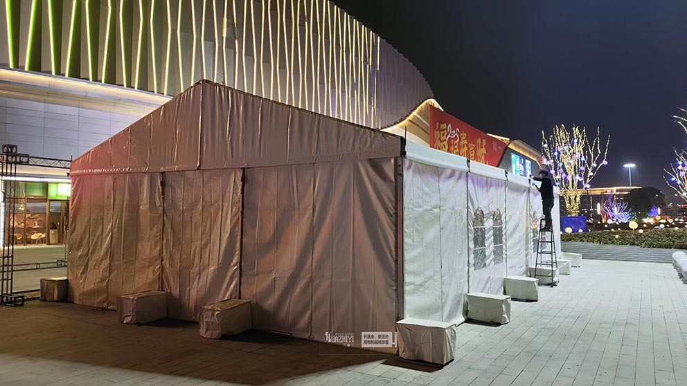 鄭州篷房租賃搭建好以后冬天需要怎么維護(hù)？