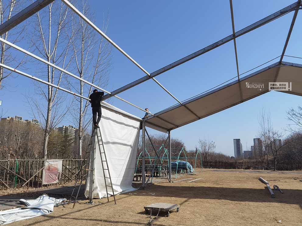 鄭州篷房出租公司搭建春季室外活動篷房